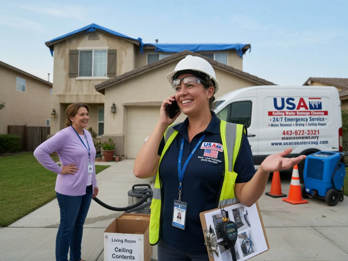 Ceiling Water Damage Restoration Palmdale, CA FAQs
